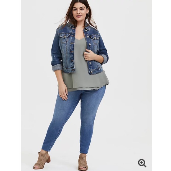 NWT TORRID Sophie Sage Double Layer Swing Cami - Picture 2 of 9